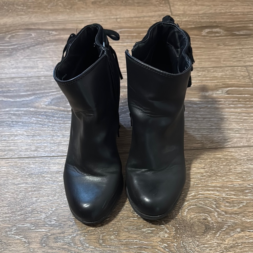 New Directions Black Ankle Booties